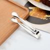 2pcs Stainless Steel Coffee Sugar Tongs BBQ Grill Tongs Kitchen Tools