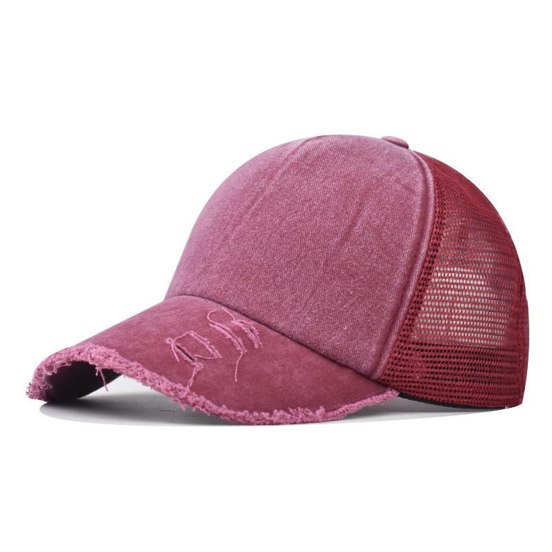 12 Color Ripped Baseball Cap Cap