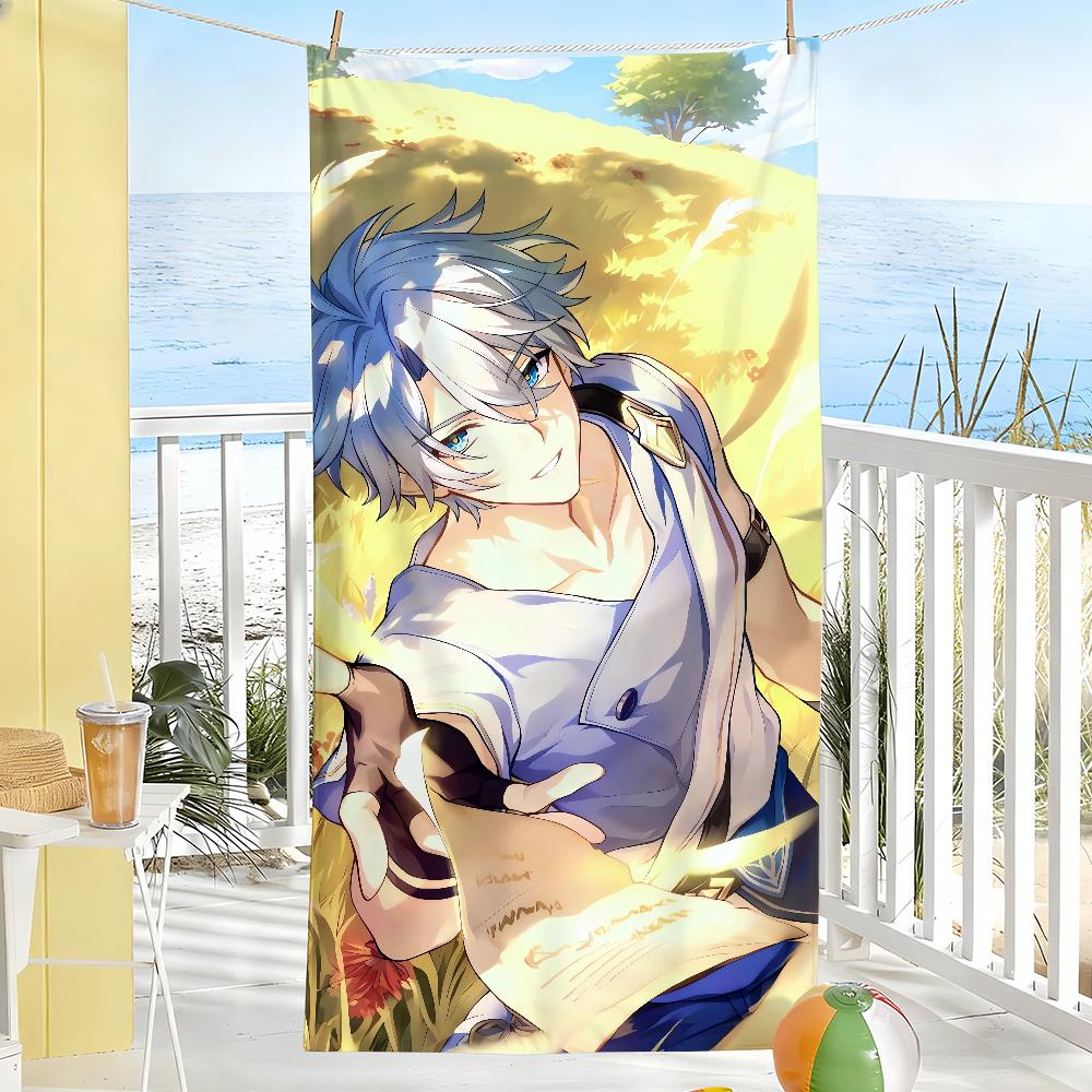 

Game Honkai Star Rail Phainon Towel Soft Pool Gift For Travel Gym Shower Camping Quick Dry Sports Large Beach Towels W30*H60(CM)