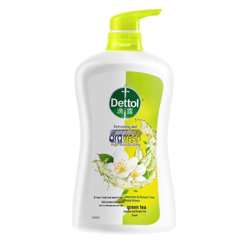 

Dettol Fresh Moisturizing Shower Gel, Jasmine & Green Tea