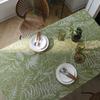 Tablecloth Green Leaf Sketch Dining Table Cloth American Fabric Rectangle