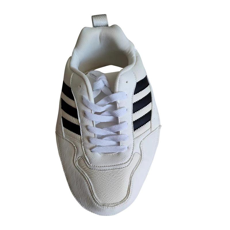 

Производство весна, лето и осень новая мода настоящая шнуровка повседневная спортивная обувь работа в процессе помощь обувь верх 38