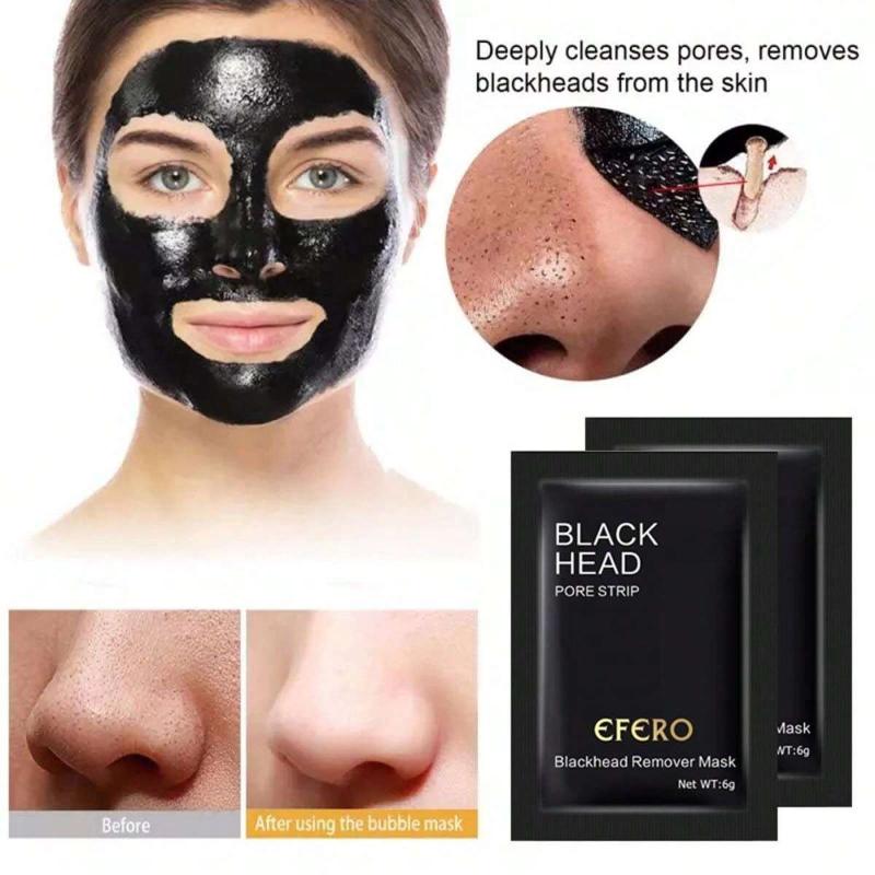 5pack Beauty Nose Mask Blackhead Removal Black Mask Face Mask Black Head Pore Strip Peel Off Makeup Black Dots Mask