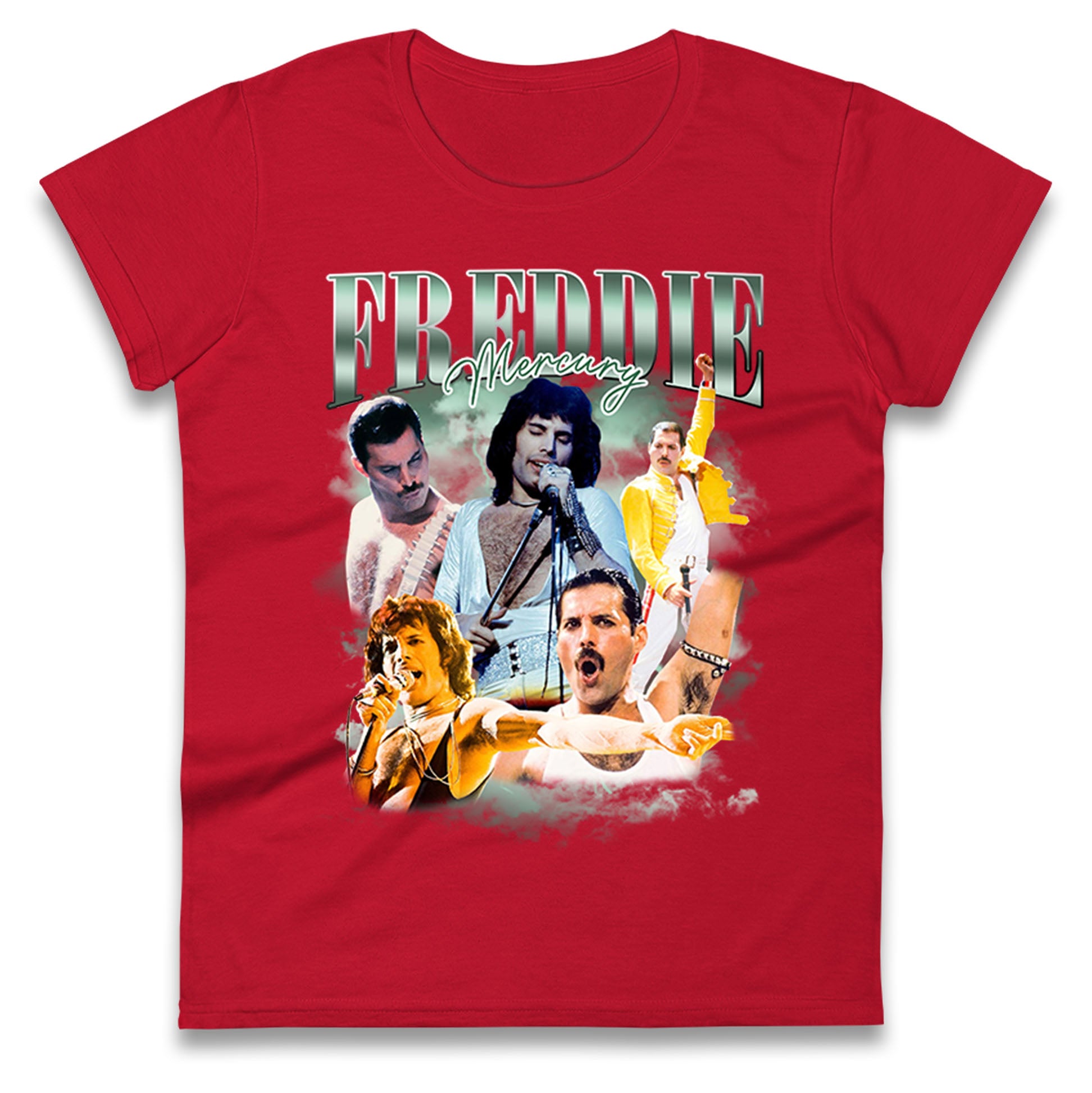 Freddie Mercury Bootleg Womens T Shirt Mens Tops Tees Unisex 4XL