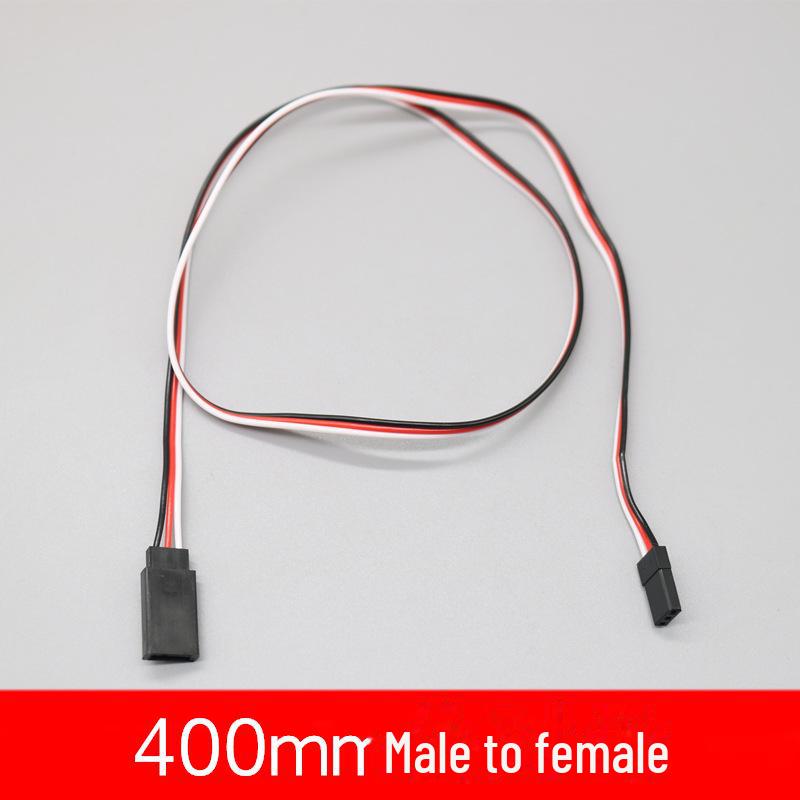 "30-Core Servo Extension Cable for Model Cars and Aircraft, Male to Female, 150/200/300/500mm"