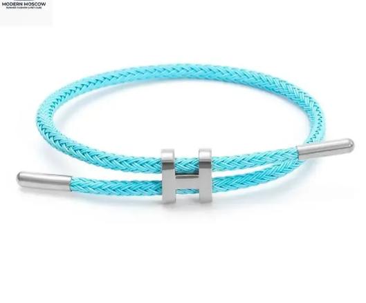 Light Blue Silicone Wristband Bracelet