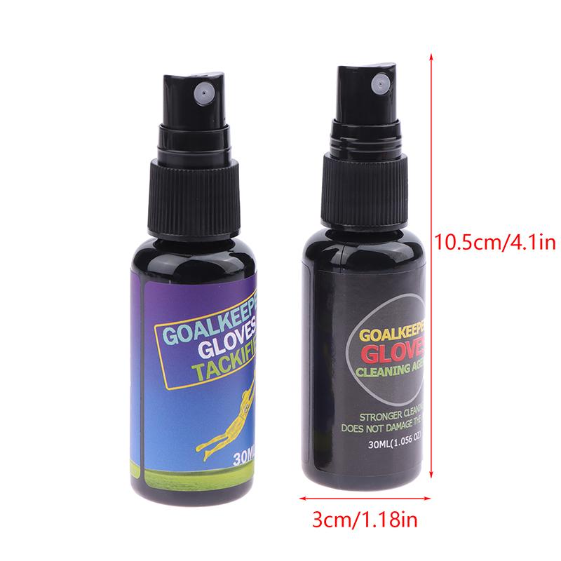 Goalkeeper Gloves Glue Sticky Football Soccer Goalkeeper Formula Bottle Tackifier Cleaning Agent Sticky Anti-Slip Mucilage Latex