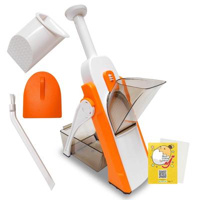 Easy Slicer Genuine Product Includes Food for Cutting Into and Dicing Original Cleaner Included - - Tray, Slicing, Rounds, Strips, -