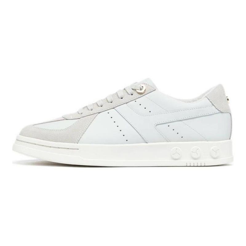 LI-NING 1990 Zhengrong C women low-top skate shoes pale aqua grey slip resistant wear-resistant ALHS036-2 38