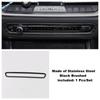 Stainless Steel Car Center Console Buttons Decorative Sequ Cover Trim Fit For BMW 3 Series G20 Accessories