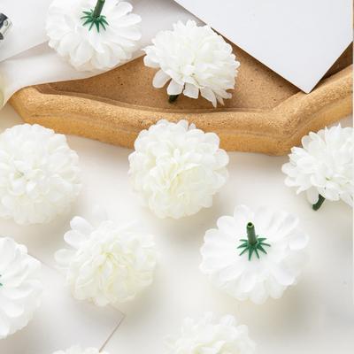 Künstliche Hortensienkugel, Blütenkugel, Chrysanthemenkette, Material für DIY-Blumenringe, Geburtstagsfeier, Partydekoration
