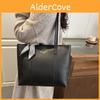 Grand Sac Tote en PU pour Femmes avec Double Sangle et Fermeture Éclair pour un Usage Quotidien