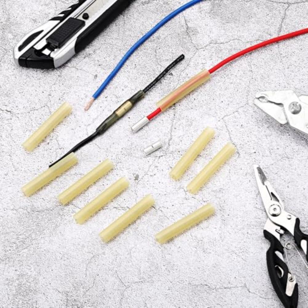 3PCS Submersible Pump Wire Connector Kit with Heat Shrink Tubing Offering Secure and Weatherproof Wire Splicing Solutions