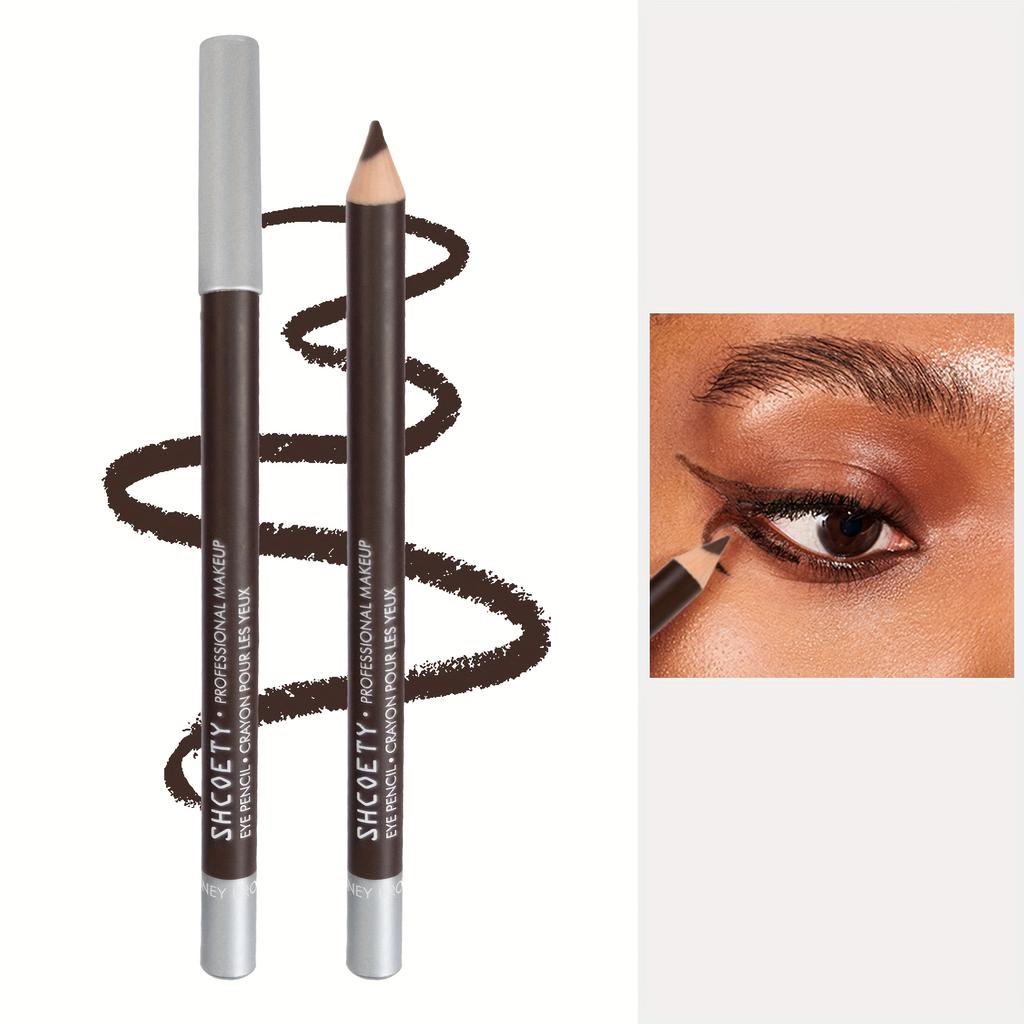 Multi-color Pencil-style Eyebrow and Eyeliner Pencil, Smudge-proof, Multi-functional Makeup Brush for Eyebrows, Eyes, and Double Eyelid Creation