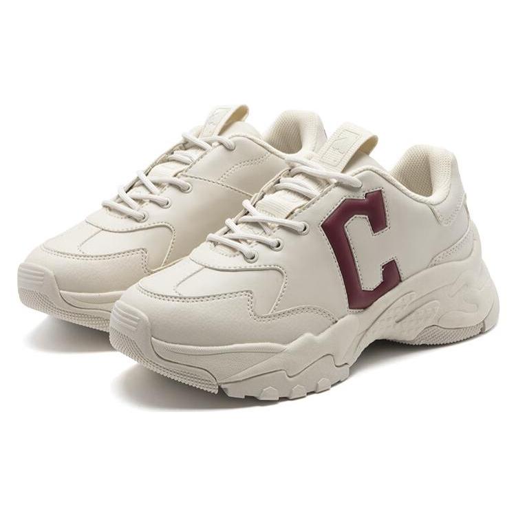 New MLB Bigball Chunky Cleveland Guardians 'Beige White Red' 3ASHBCW3N-45WHS