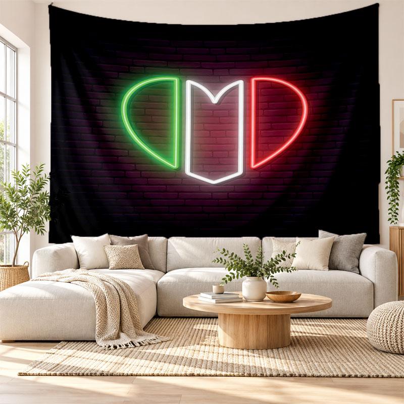 Italy Wall Tapestry, Soft Fabric Wall Hanging, Decorative Backdrop For Bedroom Home Wall Art