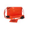 New LiNing Fabric Shoulder Bag Crossbody Bag Regular Unisex Fluorescent Orange ABDR556-3