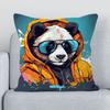Sofa Cushion Cover X Panda Impact Pillowcase Short Plush Covers for Bed Pillows Decorative Pillowcases X Fall Decor