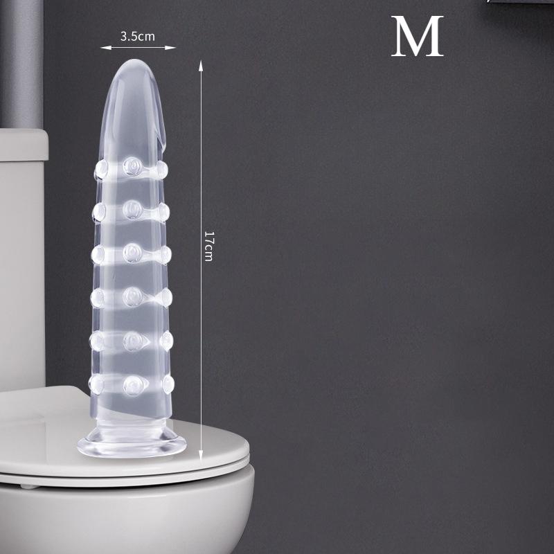 Particle Dildo Penis Vaginal Massage Orgasms Female Masturbator Anal Dildo Butt Plug Sex Toys for Men Women Products