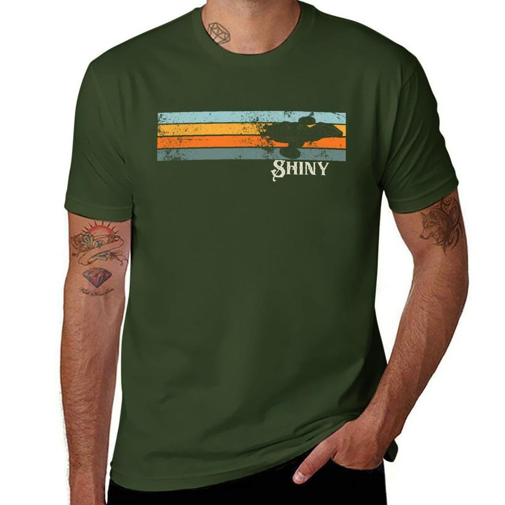 Retro Shiny Firefly Serenity TShirt quick drying summer tops sports fans quickdrying funny t shirts for Unisex