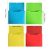 Magnetic Wall File Organizer Magnetic File Holder Refrigerator Magazine Holder for Mail Letters Paper Document Storage Rack