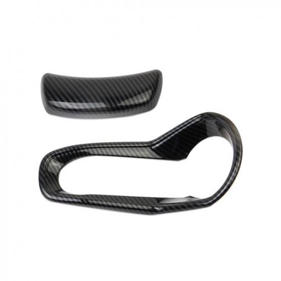 Carbon Fiber Style Central Control Gear Shift Side Trim Cover For Acura RDX