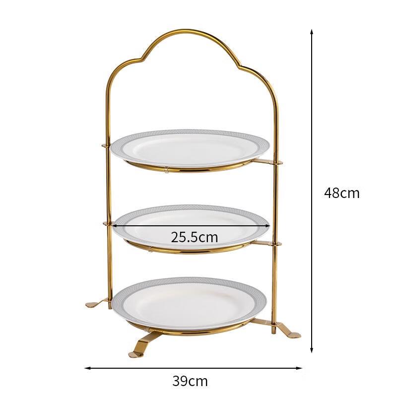 Stainless Steel Multi-layer Dessert Stand