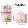 7in1 Foldable Storage Bag Large Capacity Cartoon Pattern Travel Handbag Space-saving Waterproof Clothing Organizer Bag