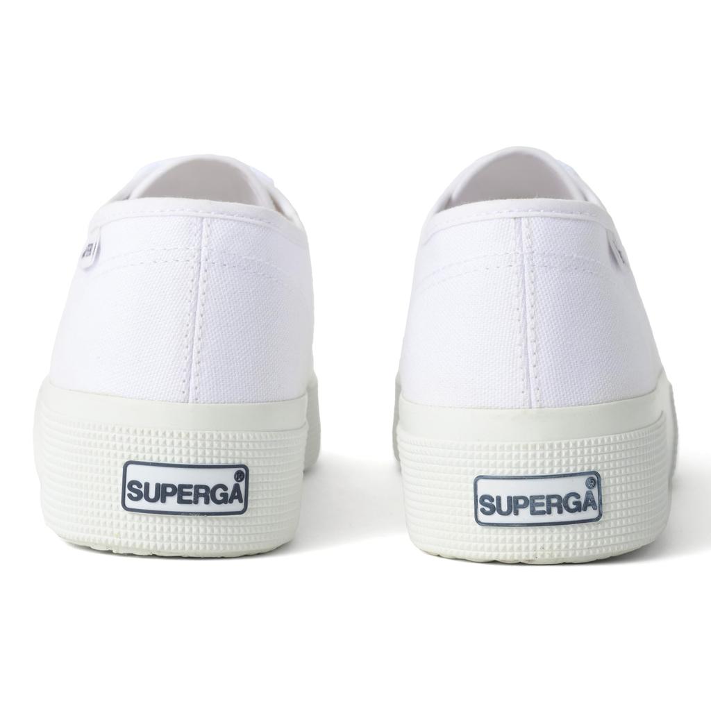 Superga 3740 Platform Leggera Platform Size Cm Sneakers, Women's, White, 23.0
