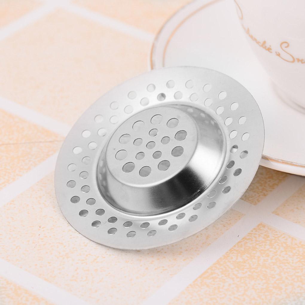 Stainless Sewer Floor Drain Water Sink Filter Dense Holes Kitchen Drain 7cm Diameter