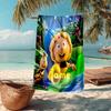 Custom Name Ultra-Soft Beach Towel with Maya the Bee Theme,Ideal for Pool - Camping, Diving - Perfect Travel Essential, Vibrant Beach Towel.
