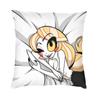 Moderno Hazbin Alastor Cuscino da Divano Buddy Copricuscino Morbido Cartone Animato Anime Federa Decorativa per la Casa