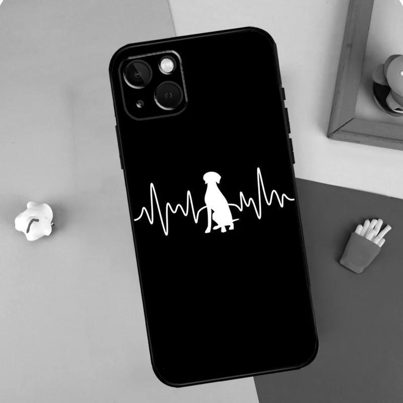 Apple Iphone15 Mobile Phone Case, Weimar Dog Mobile Phone Case, Painted Anti-Drop, Huawei Anti-Drop Mobile Phone Case.