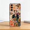 Fashion FridaS-S K-Kahlo Phone Case For Samsung Galaxy A73,A72,A71,A70,A53,A52,A51,Others Soft Black Cover