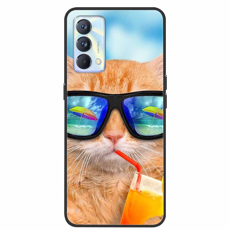 For Realme GT Master Cases Soft TPU Silicone Cat Lovely Covers For Realme GT 5G Back Case Funda RealmeGT Master Explorer Edition