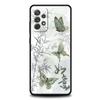 Phone Case for Samsung Galaxy A55 A53 A52 A52S A51 A41 A35 A32 A25 A23 A15 A71 Soft TPU Style Butterfly Green Bamboo Creative