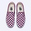 Vans Classic Slip On Color Theory Checkerboard Dark Purple  Vn000bvzdrv1