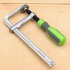 Adjustable Guide Rail Clamps with Plastic Handle Screw Action Arm Clamp for Woodworking Table Track Sawing Rails