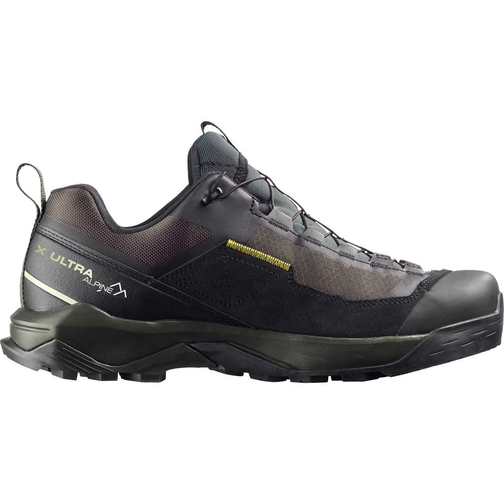 SALOMON X Ultra ALPINE Textile, Leather Cushioning Abrasion Resistant Waterproof And Breathable Coverage Low top 492142