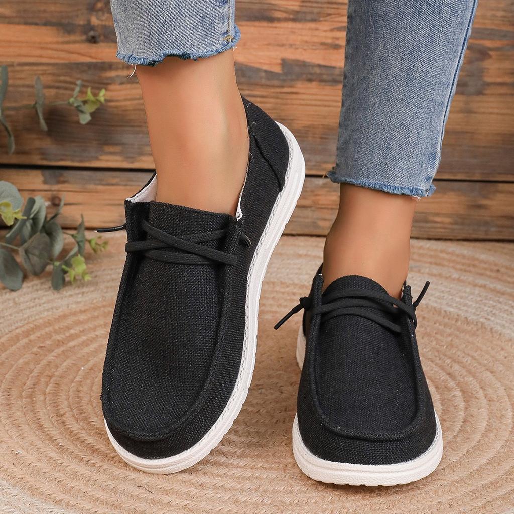 Mode Damen Vulkanisierte Schuhe Damen Lässige Ballerinas Bequeme Slipper Bequeme Outdoor-Sportsneaker