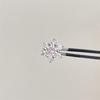 1 PCS New Fashion Cute Pink Zircon Crystal Ear Bone Nail 316L Medical Titanium Steel Earrings for Women Punk Jewelry