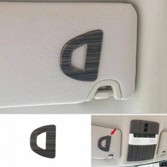 For Nissan Altima/Teana - Wood Grain Inner Makeup Mirror Frame Trim 1pcs