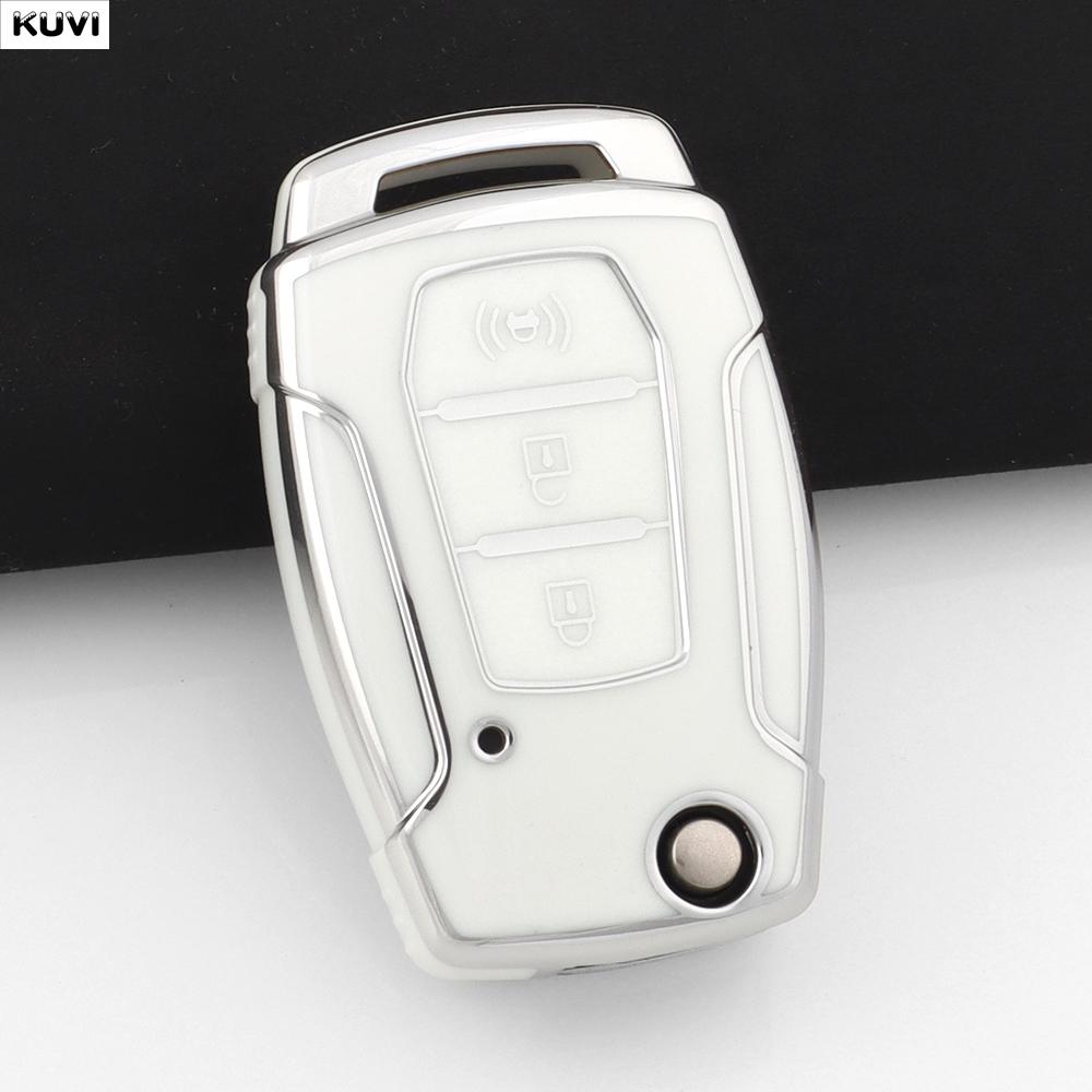 

Tpu Car Flip Key Case Cover Shell For Ssangyong Kyron 2 Sanka Actyon Korando Tivoli Musso Korea Holder Bag Accessories