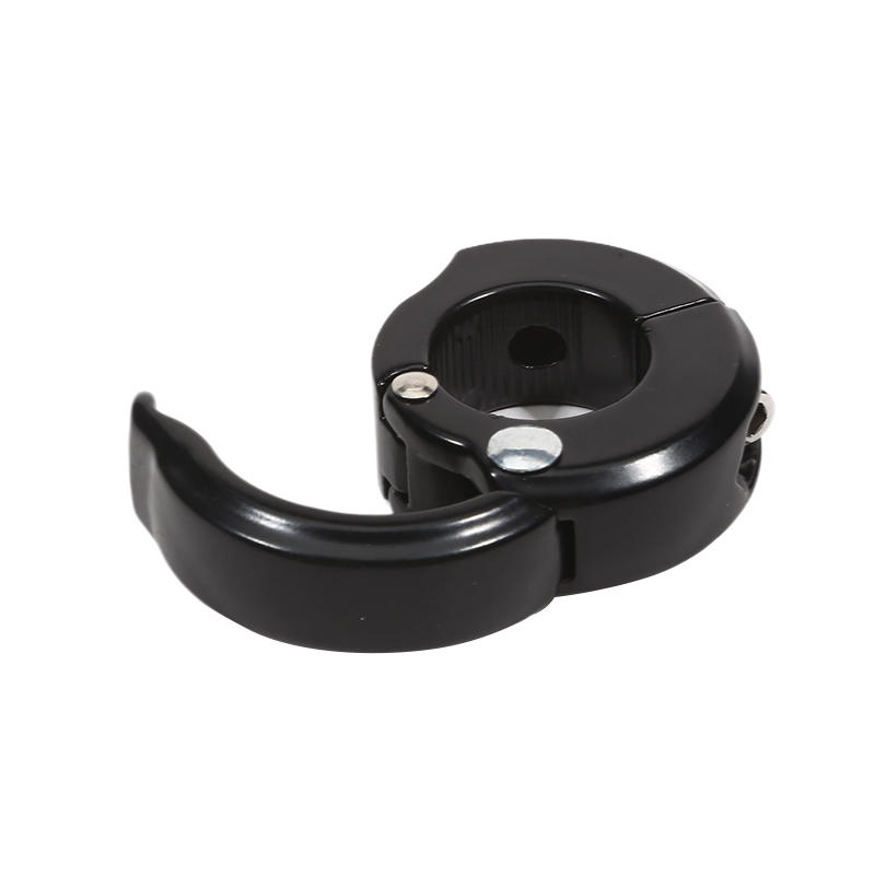 

1 Set Aluminum And ABS Hanger Bikes Hook Helmets Hooks Replaceable Hangings Bag Multi-Function Motorcycle Easy To Install чорний