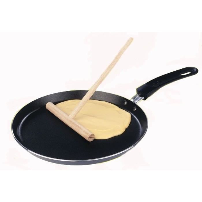 Crepe Pan with Spreader - GSW - 456715 - Aluminium - Grey - 26 Cm - All Hobs Including Induction