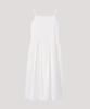 Deolil Shirring Long Dress_Ivory