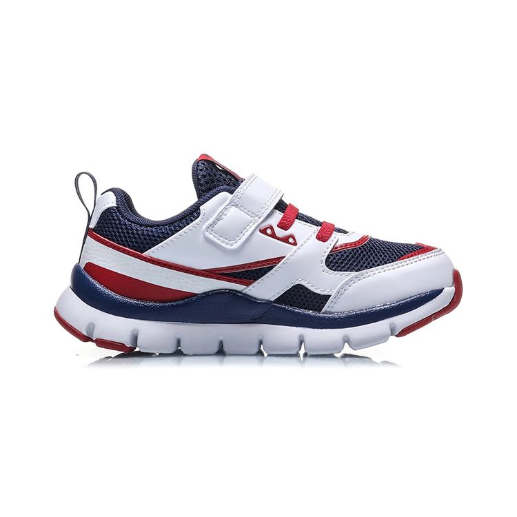 Li Ning Kids 001 Qicheng Sports Casual Running Shoes Kids Running Shoes Blue White YKAQ018-1