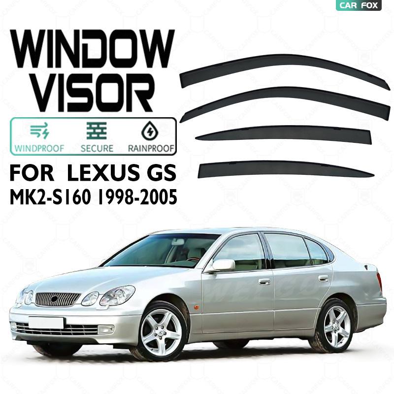 Lexus GS Sun & Rain Visor and Rearview Mirror Shield