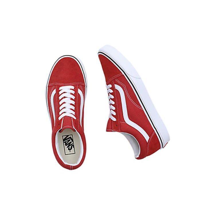 Vans Unisex Old Skool Color Theory Red White VN0005UF49X