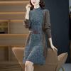 2025 Neuer Stil Schmeichelndes Kleines Kleid für Herbst/Winter: Perfekt zum Schichten mit Mänteln, Wolle und langärmeligen Strickkleidern.